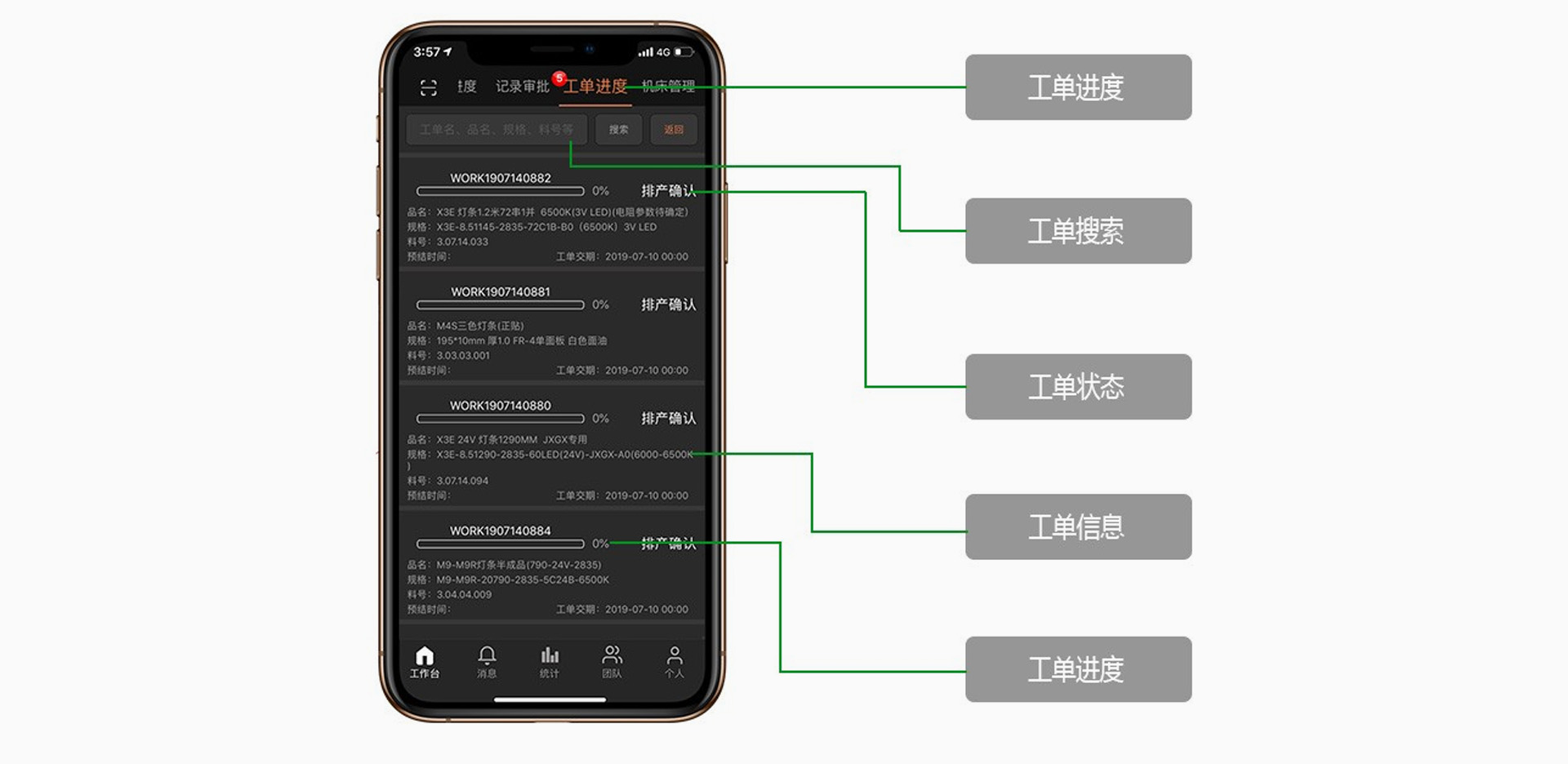 生产工单进度监控  设备生产进度监控软件  生产实时进度监控